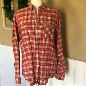 NWT Current/Elliott The Boyfriend Shirt